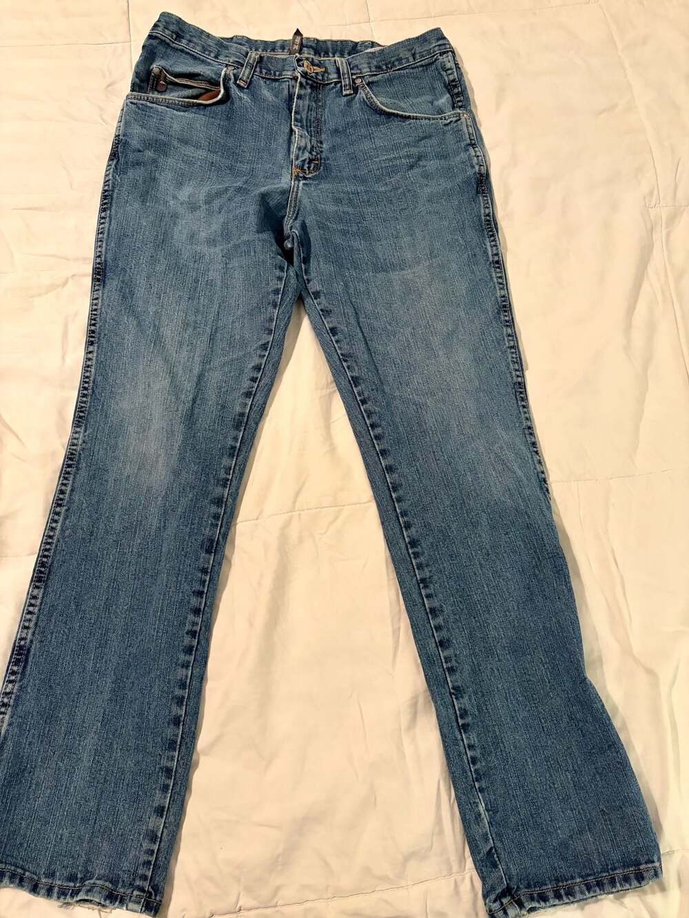 Twenty X Men’s Jeans 34x32 Western Straight Leg Medium Wash Denim Cowboy